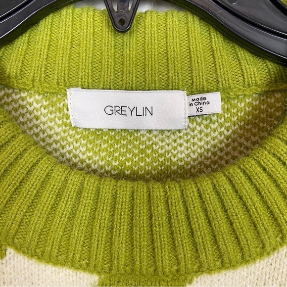 Greylin Harris Intarsia Knit Sweater Size XS - Picture 6 of 9